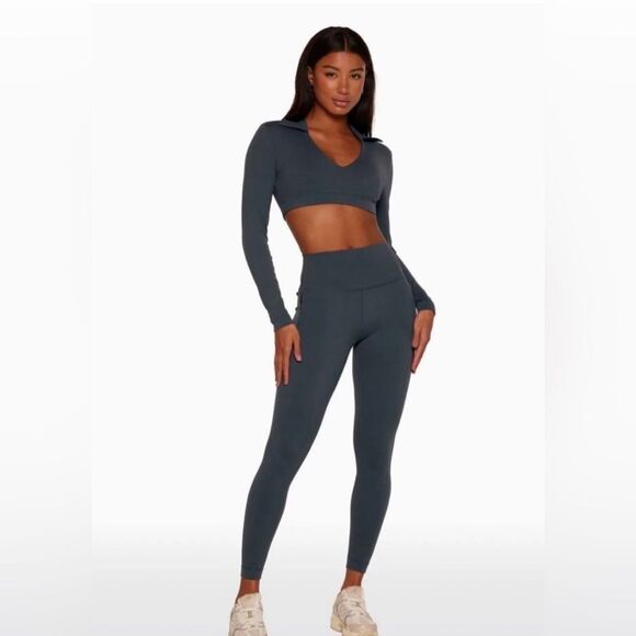 Set active luxform leggings with pockets ink blue - Picture 1 of 5